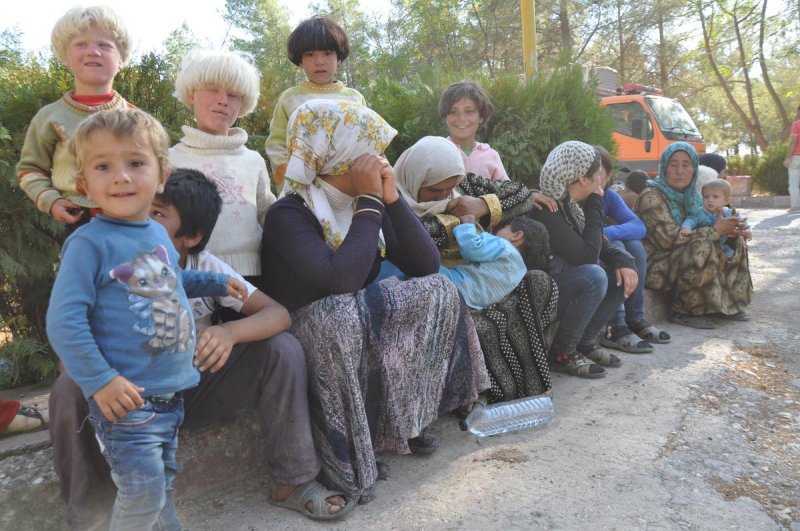 IŞİD'den kaçan Suriyeli Kürtler