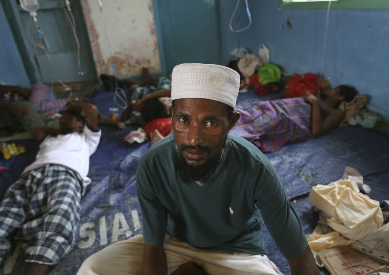 Endonezya 582 Rohingyalı göçmeni kabul etti