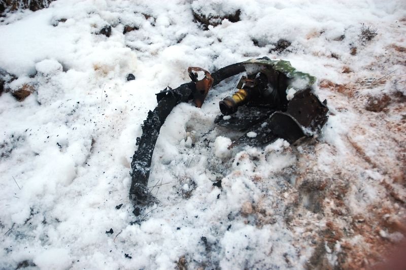 Malatya'daki uçak kazasından ilk görüntüler