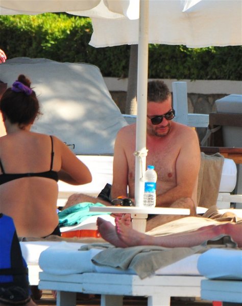 Ahmet Kural ve Murat Cemcir tatilde