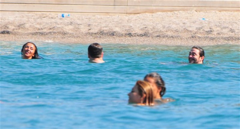 Ahmet Kural ve Murat Cemcir tatilde