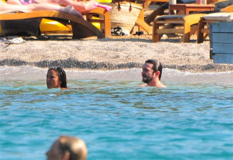 Ahmet Kural ve Murat Cemcir tatilde