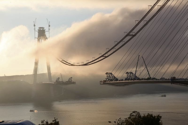 Üçüncü köprünün telleri rekor kırdı