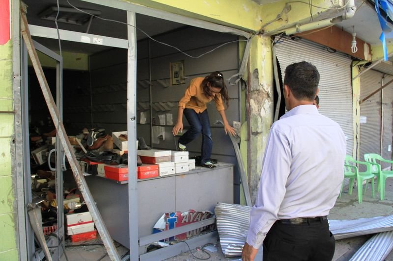 Diyarbakır Silvan savaş alalına döndü