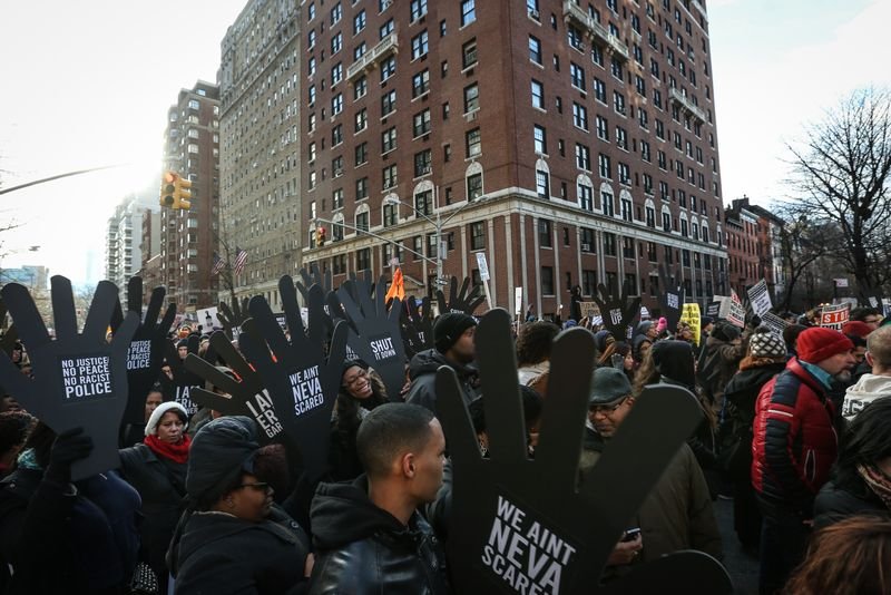ABD'de polis şiddeti eylemi