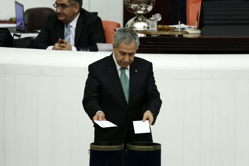 Meclis Genel Kurulu'nda yapılan oylamadan görüntüler