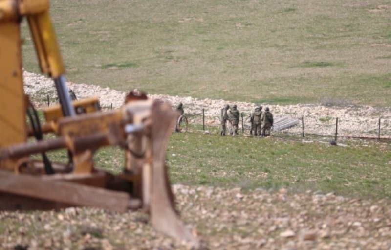 Süleyman Şah Türbesi'nin yapımı sürüyor