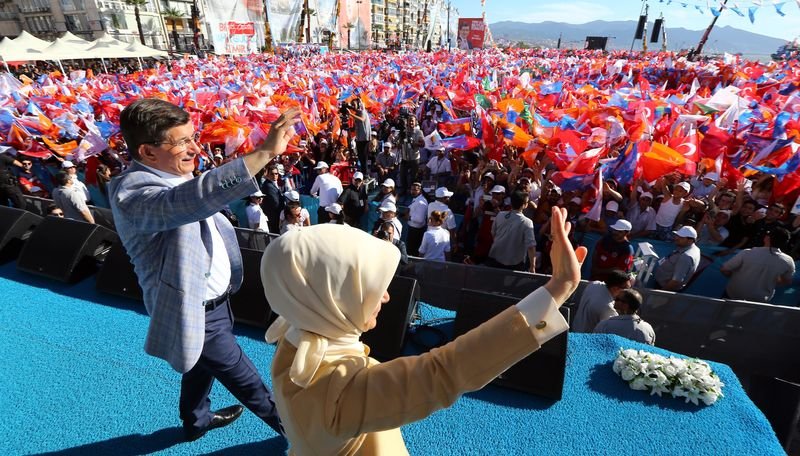 Başbakan Davutoğlu'nun İzmir mitingi