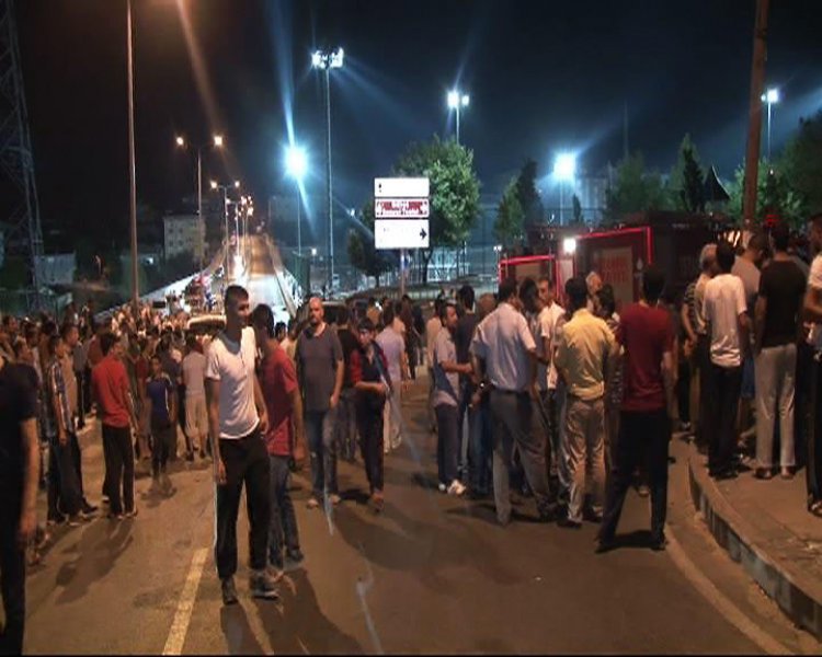 Sultanbeyli'de polis merkezine saldırı