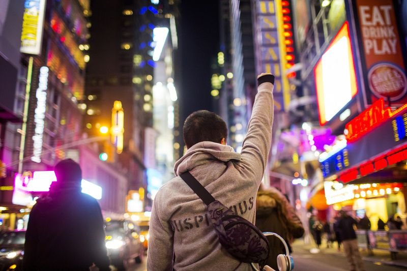 Polis şiddeti protestoları New York'a yayıldı