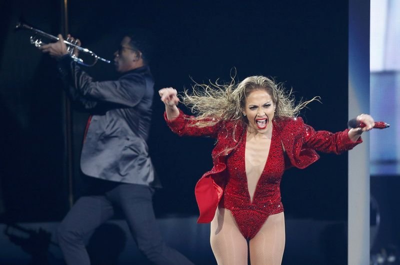 Jennifer Lopez nefes kesti 