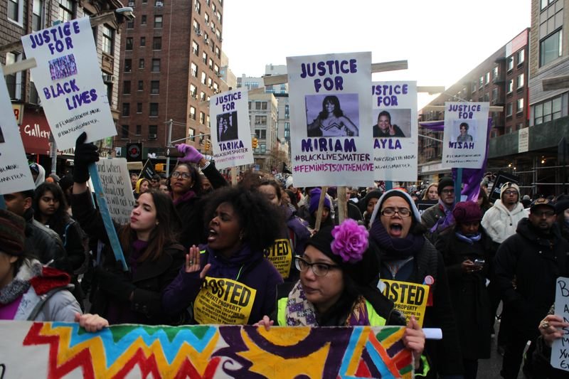ABD'de polis şiddeti eylemi