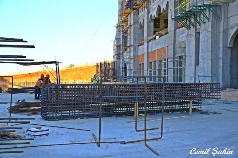 Çamlıca Camisi�nin son hali görüntülendi