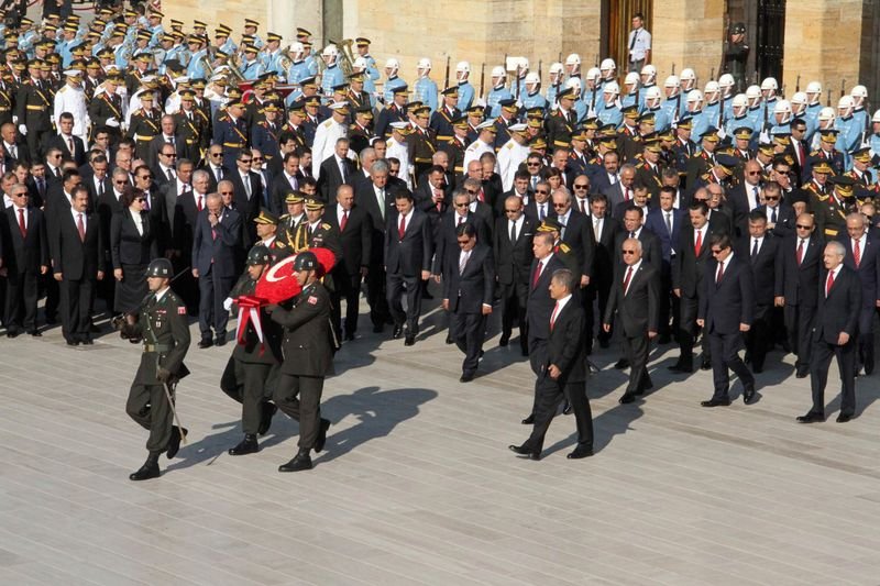 Devletin Zirvesi Anıtkabir'de
