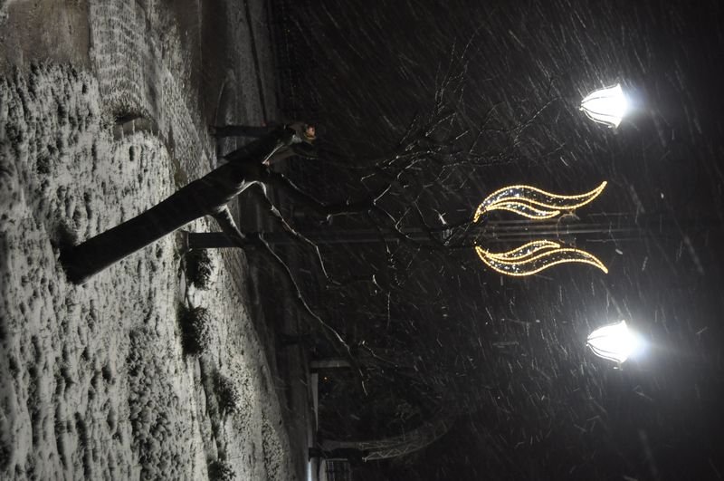 İstanbul'da kar yağışı etkili oldu