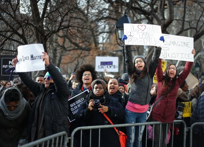 ABD'de polis şiddeti eylemi