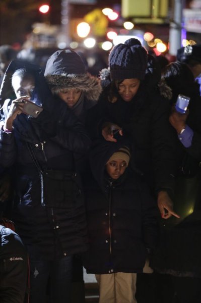 ABD'de öldürülen polis memurları için anma töreni