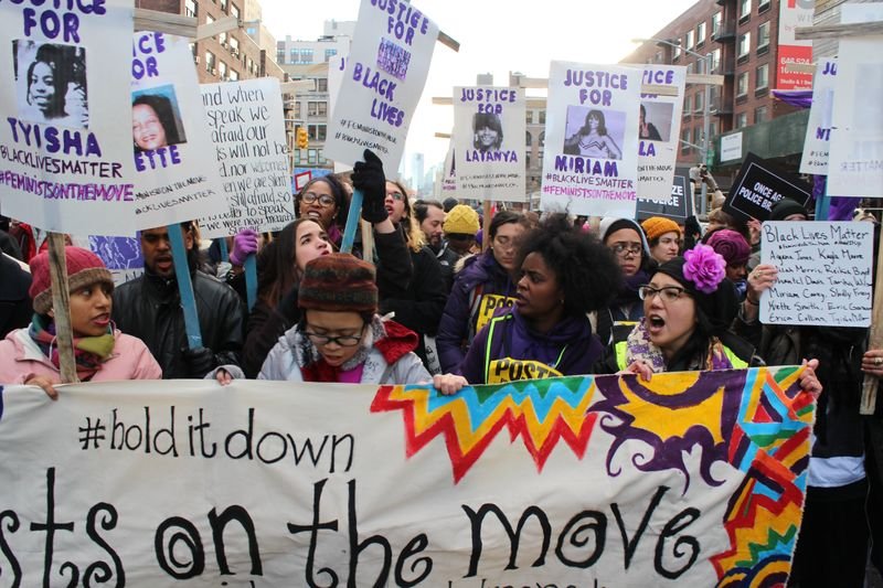 ABD'de polis şiddeti eylemi