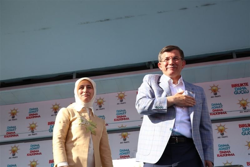 Başbakan Davutoğlu'nun İzmir mitingi