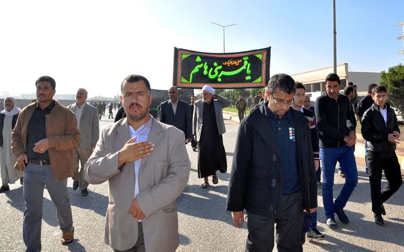 Irak'ta Kerbela şehitleri anıldı
