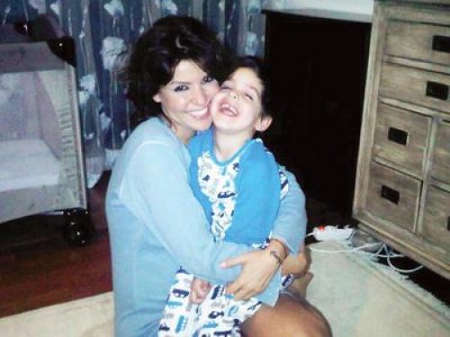 Gülben Ergen ve çocukları