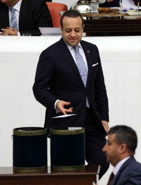 Meclis Genel Kurulu'nda yapılan oylamadan görüntüler