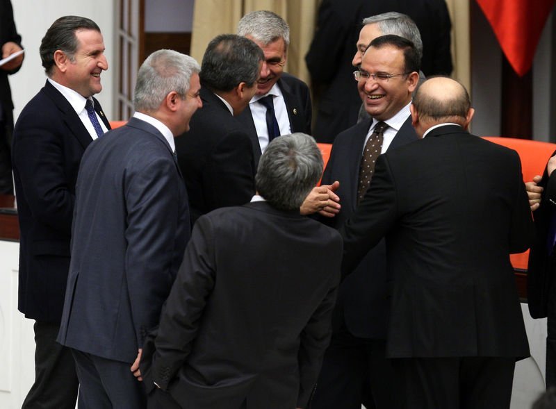 Meclis Genel Kurulu'nda yapılan oylamadan görüntüler