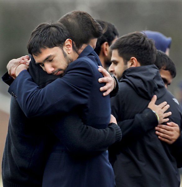 ABD'de öldürülen 3 Müslüman genç toprağa verildi