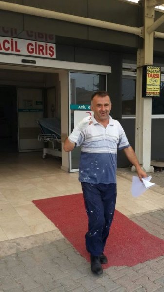 Kurban keserken yaralananlar hastaneye akın etti