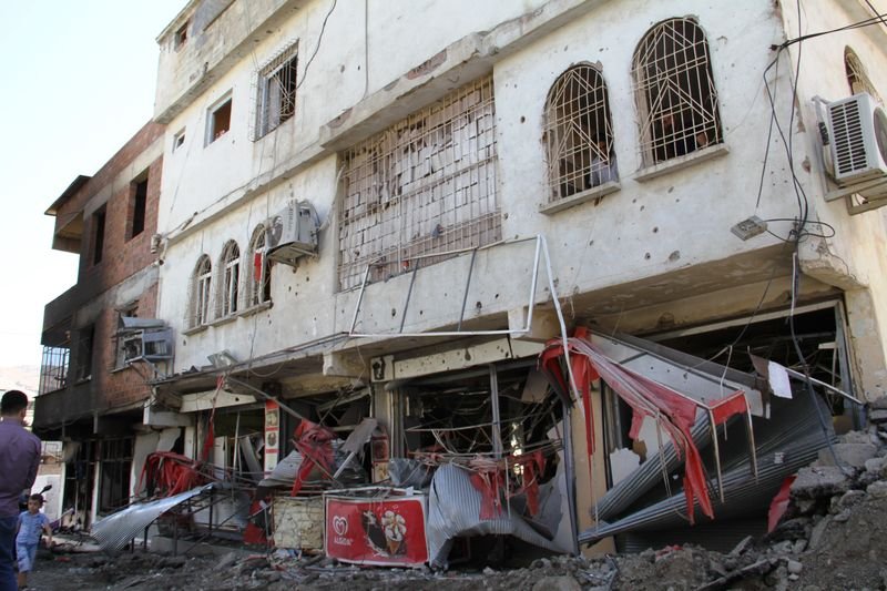 Diyarbakır Silvan savaş alalına döndü