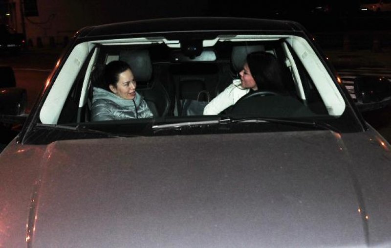 Ebru Şallı ağlarken yakalandı 