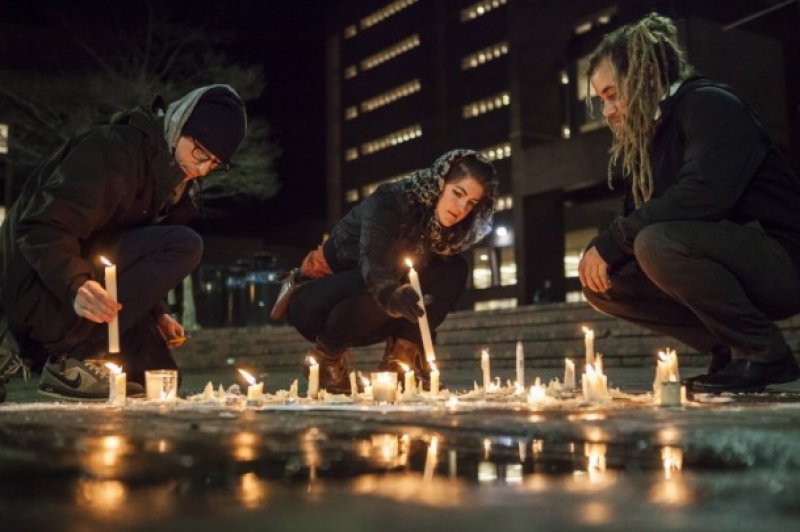 ABD'de öldürülen 3 Müslüman genç için anma töreni