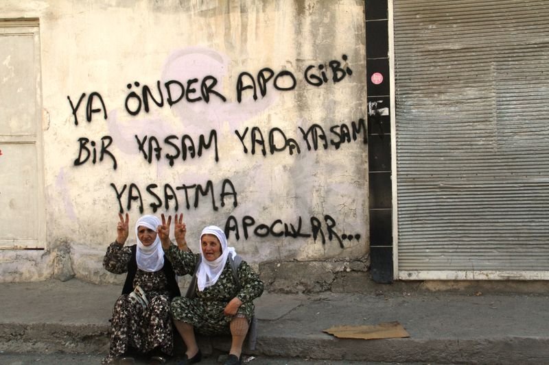 Diyarbakır Silvan savaş alalına döndü