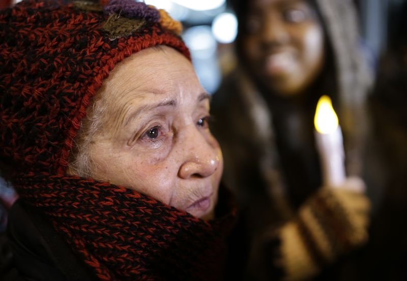 ABD'de öldürülen polis memurları için anma töreni