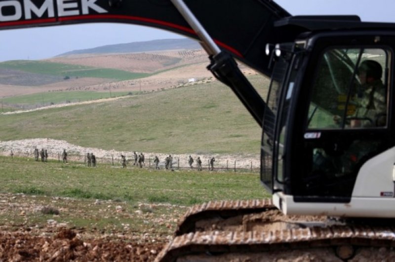 Süleyman Şah Türbesi'nin yapımı sürüyor