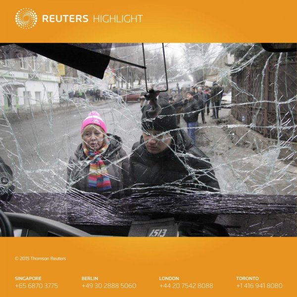 Ukrayna'da otobüs durağına saldırı: 13 ölü