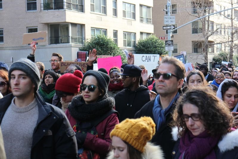 ABD'de polis şiddeti eylemi