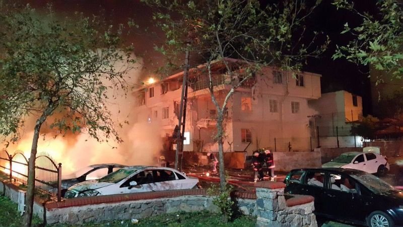 Sultanbeyli'de polis merkezine saldırı