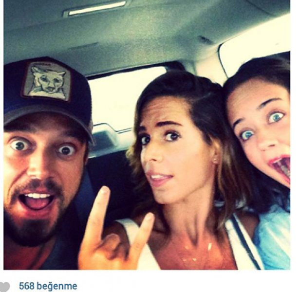 Eliz Sakuçoğlu ile Murat Boz'dan görüntüler