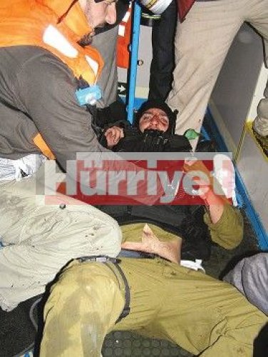 Gemi baskınında ağlayan İsrail komandoları