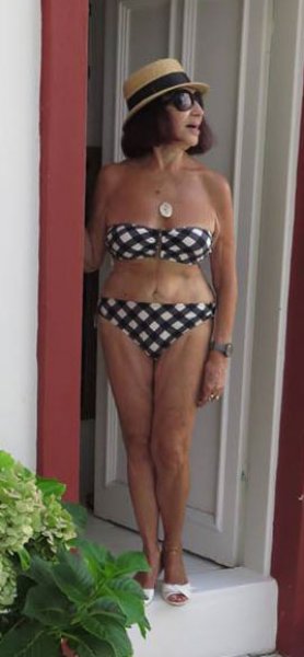 Gülriz Sururi'nin pilates keyfi