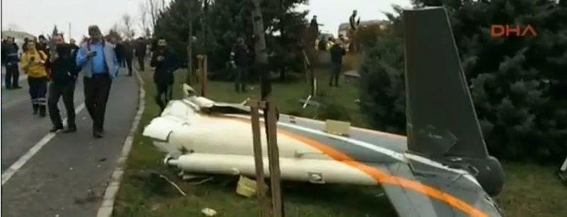 Büyükçekmece'deki helikopter kazasından görüntüler