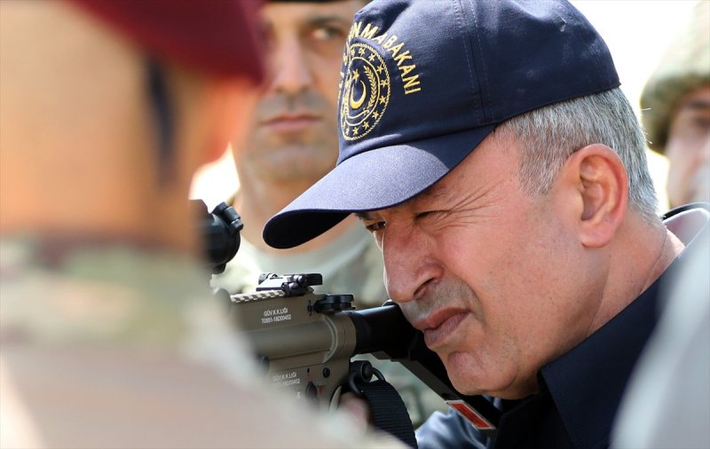 Hulusi Akar KKTC'de: Komşularımız aklını başına alsın