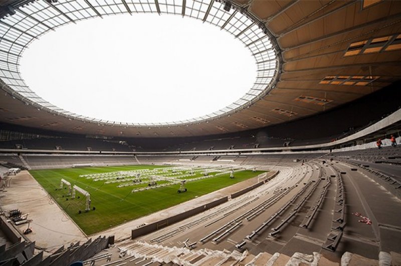 Türklerin inşa ettiği dünyanın en lüks stadı
