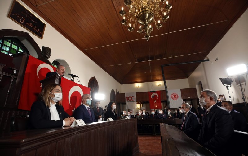 Anıtkabir'de 23 Nisan töreni