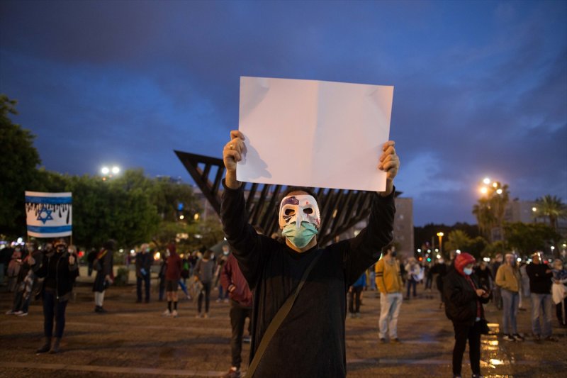 İsrail'de Netanyahu protestosu