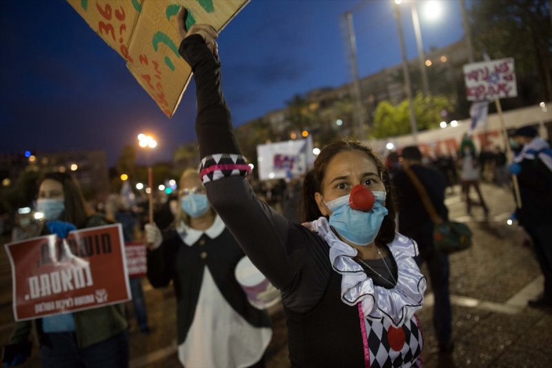 İsrail'de Netanyahu protestosu