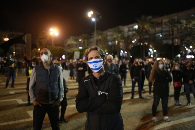 İsrail'de Netanyahu protestosu