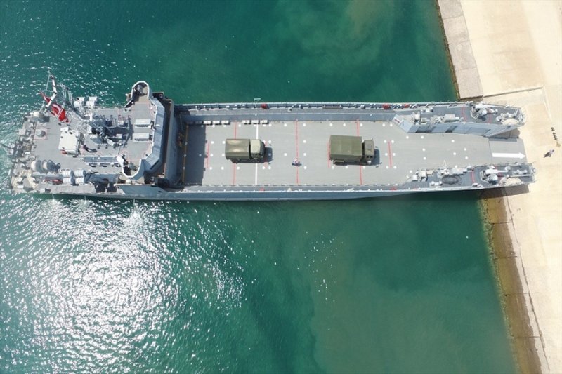 Deniz Kuvvetleri'nin harekata hazırlık eğitimleri yapıldı