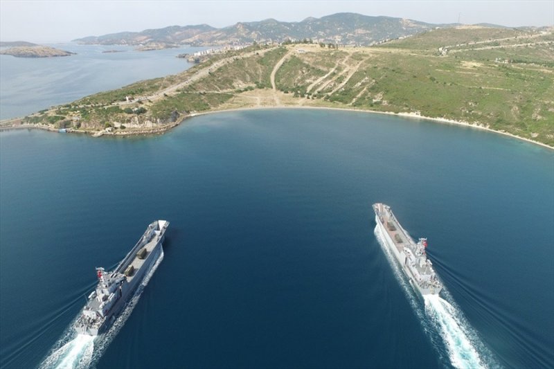 Deniz Kuvvetleri'nin harekata hazırlık eğitimleri yapıldı